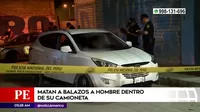 Callao: Hombre fue asesinado a balazos dentro de su camioneta