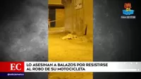 Callao: Hombre fue asesinado a balazos por resistirse al robo de su moto