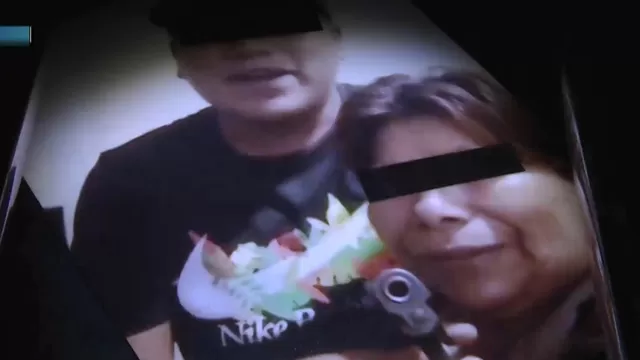 Callao: Madre de familia se grabó portando arma junto a su hijo menor de edad