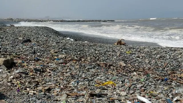 Vecinos y la Marina de Guerra realizaron actividad para limpiar la playa / Andina