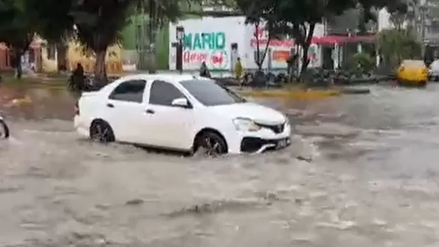 Calles de Piura inundadas / Foto: Canal N
