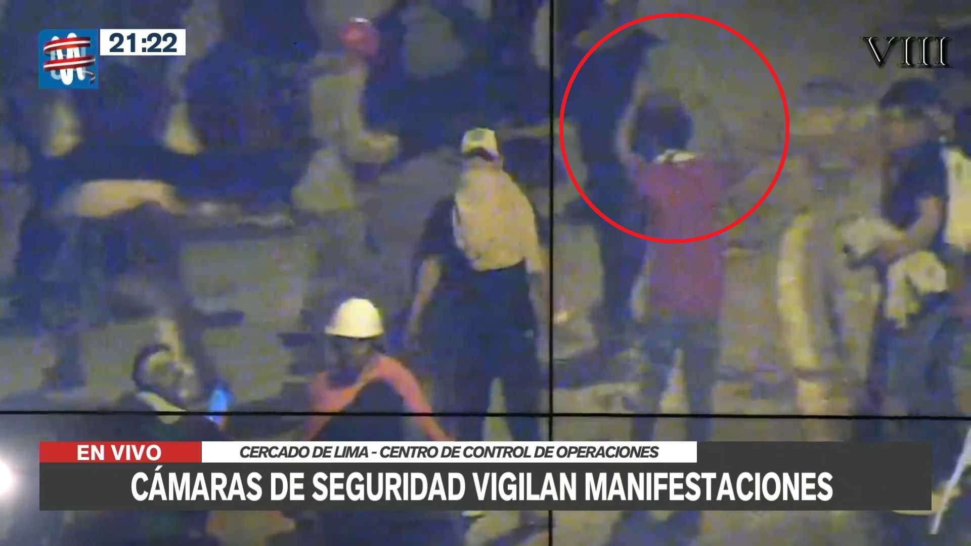 Cámaras de la Municipalidad de Lima registraron actos vandálicos durante manifestaciones