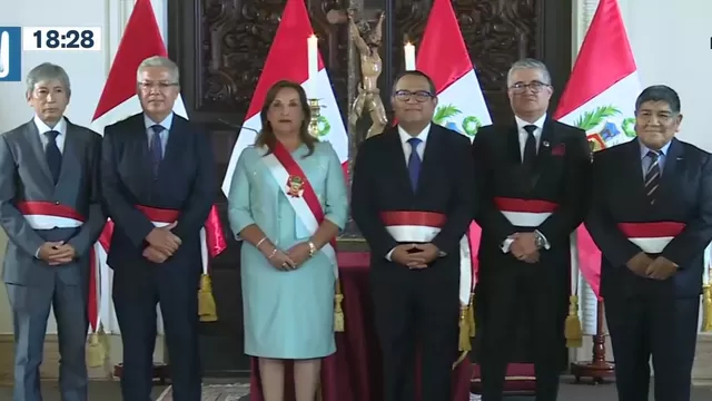 Cambios en el Gabinete: Dina Boluarte juramentó a cuatro nuevos ministros