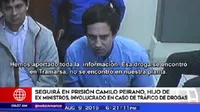 Camilo Peirano seguirá en prisión involucrado en caso de narcotráfico