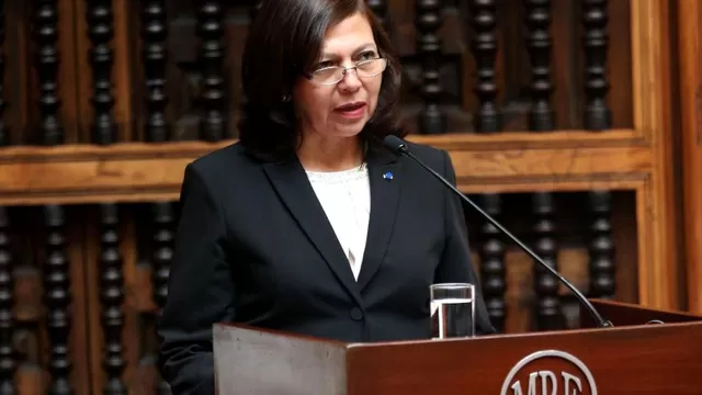 Ana María Sánchez, ministra de Relaciones Exteriores. Foto: entornointeligente.com
