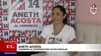 Candidata al Congreso por Acción Popular denuncia ataques de otra postulante del partido