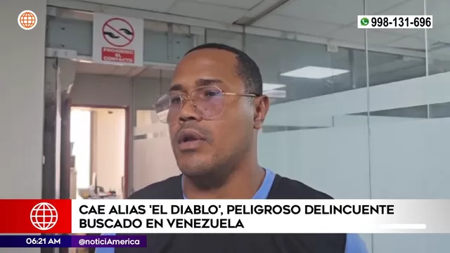 Capturan a alias El Diablo, peligroso delincuente buscado en Venezuela