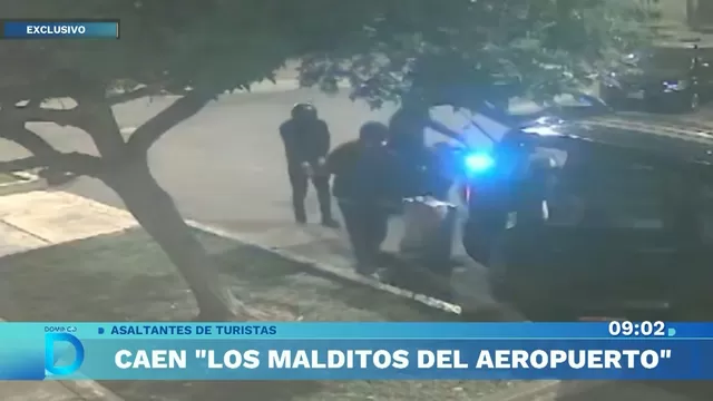Capturan a banda criminal que asaltaba a pasajeros que salían del Aeropuerto Jorge Chávez