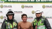 Capturan a sujeto que robó moto policial en la Vía Expresa 