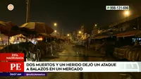Carabayllo: Asesinan a dos personas tras disputa por cobro de cupos