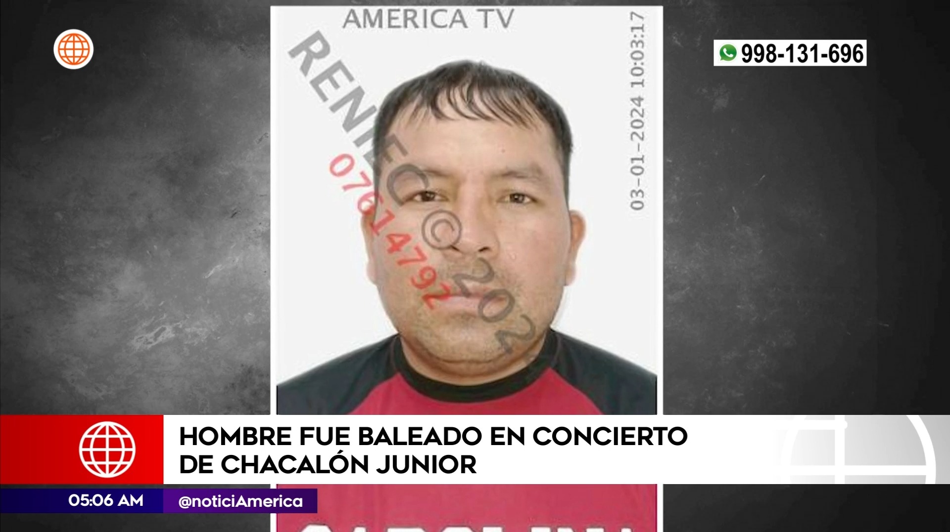 Balacera en concierto en Carabayllo. Foto y video: América Noticias