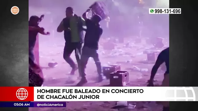 Carabayllo: Balean a hombre en concierto de Chacalón Junior