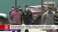 Carabayllo: Delincuente lanza bomba molotov a policía para evitar ser detenido