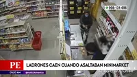 Carabayllo: Ladrones caen cuando asaltaban minimarket