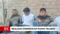 Carabayllo: Policía detuvo a hombres que realizaron disparos en velorio