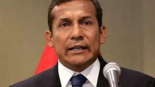 Ollanta Humala pidió hoy una campaña con menos insultos y más propuestas. Foto: Aeronoticias