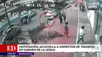Carmen de la Legua: Mototaxista acuchilló a inspector de tránsito