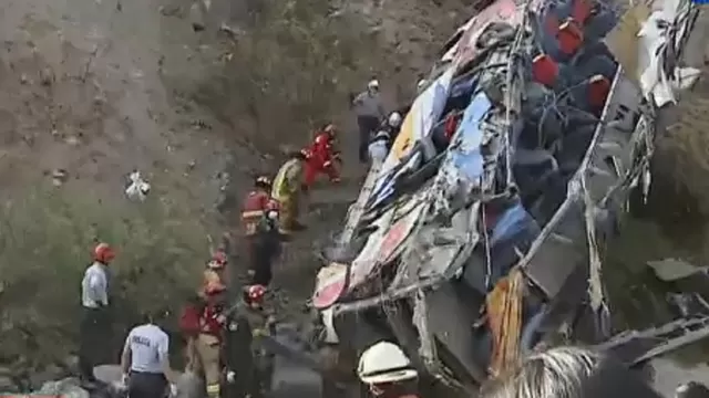 Carretera Central: Se elevan a 34 los muertos y a 21 los heridos tras el accidente en Matucana