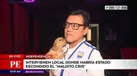 Caso maldito Cris: Alcalde de Independencia mostró a perrito rescatado durante intervención