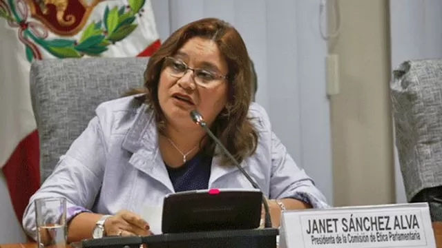 Janet Sánchez dijo que citaron a López Vilela, Galarreta y Noceda. Foto: Entorno inteligente