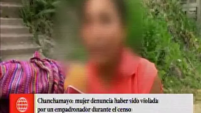 Censo 2017: mujer en Chanchamayo denuncia que empadronador la violó
