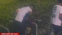 Cercado de Lima: Capturan a jóvenes que robaban bicicletas utilizando cizallas 