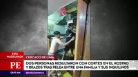 Cercado de Lima: Dos heridos en enfrentamiento entre familia y sus inquilinos