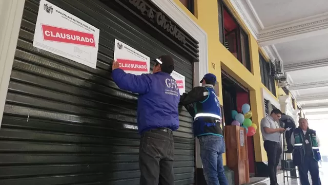 Cuatro pollerías fueron clausuradas en el Centro de Lima. Foto: El Comercio