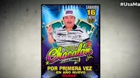Chacalón Jr. promocionó un concierto en Comas