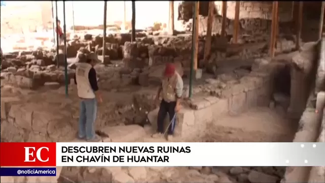 Chavín de Huántar: descubren nuevas ruinas en centro arqueológico
