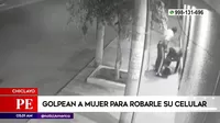 Chiclayo: Golpean a mujer para robarle su celular