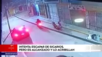 Chiclayo: Hombre intenta escapar de sicarios pero terminó acribillado tras tropezar
