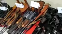 Chiclayo: Incautan 80 armas de fuego que eran trasladadas a Lima