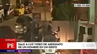 Chiclayo: Sale a luz video de asesinato de un hombre en un grifo