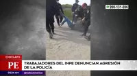 Chiclayo: Trabajadores del INPE denuncian agresión por parte de policías