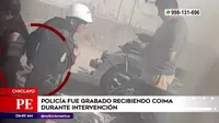 Chiclayo: Vecino grabó a policía cuando recibía coima durante intervención