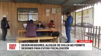 Chilca: Regidores aseguran que alcalde no permite realizar sesiones