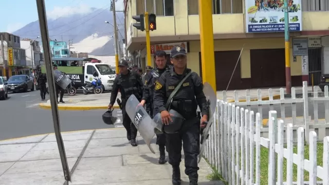 Chimbote: arriban 200 policías tras la declaratoria de emergencia / Andina