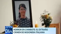 Chimbote: El extraño crimen de misionera italiana 