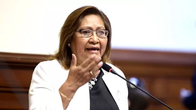 Ana María Choquehuanca, ministra de la Mujer. Foto: Andina