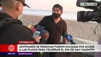 Chorrillos: Centenares de personas fueron multadas por acudir a las playas