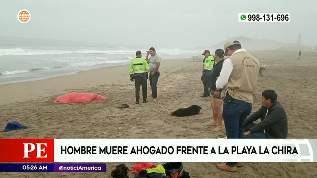 Chorrillos: Hombre murió ahogado tras ingresar a playa La Chira