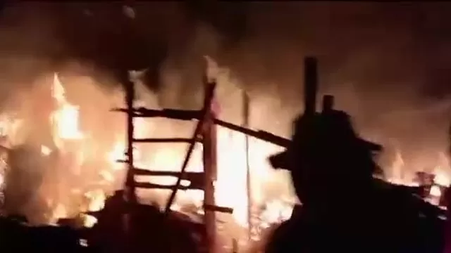 Chorrillos: Incendio consumió tres viviendas