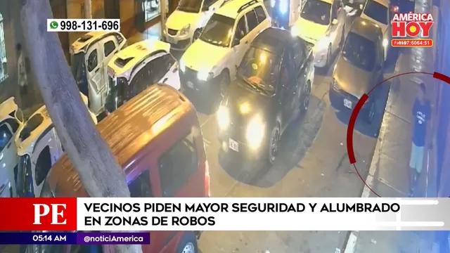 Chorrillos: Ladrón aprovecha luz roja del semáforo para robar a choferes y pasajeros