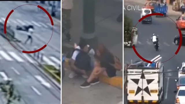 Chorrillos: Motociclista se despistó, dejó a su acompañante herida y desató persecución
