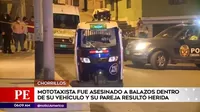 Chorrillos: Mototaxista fue asesinado a balazos al interior de su vehículo