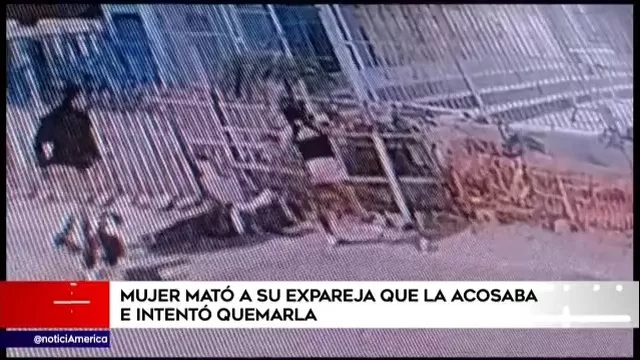 Chorrillos: Mujer mató a su expareja que la acosaba e intentó quemarla