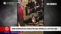 Chorrillos: Piden detención de conductor que atropelló a motociclista