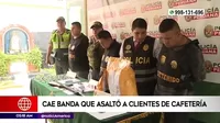 Chorrillos: Policía capturó a banda que asaltó a clientes de cafetería