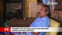 Chorrillos: Sujeto acuchilló a hombre por negarse a regalar una cerveza